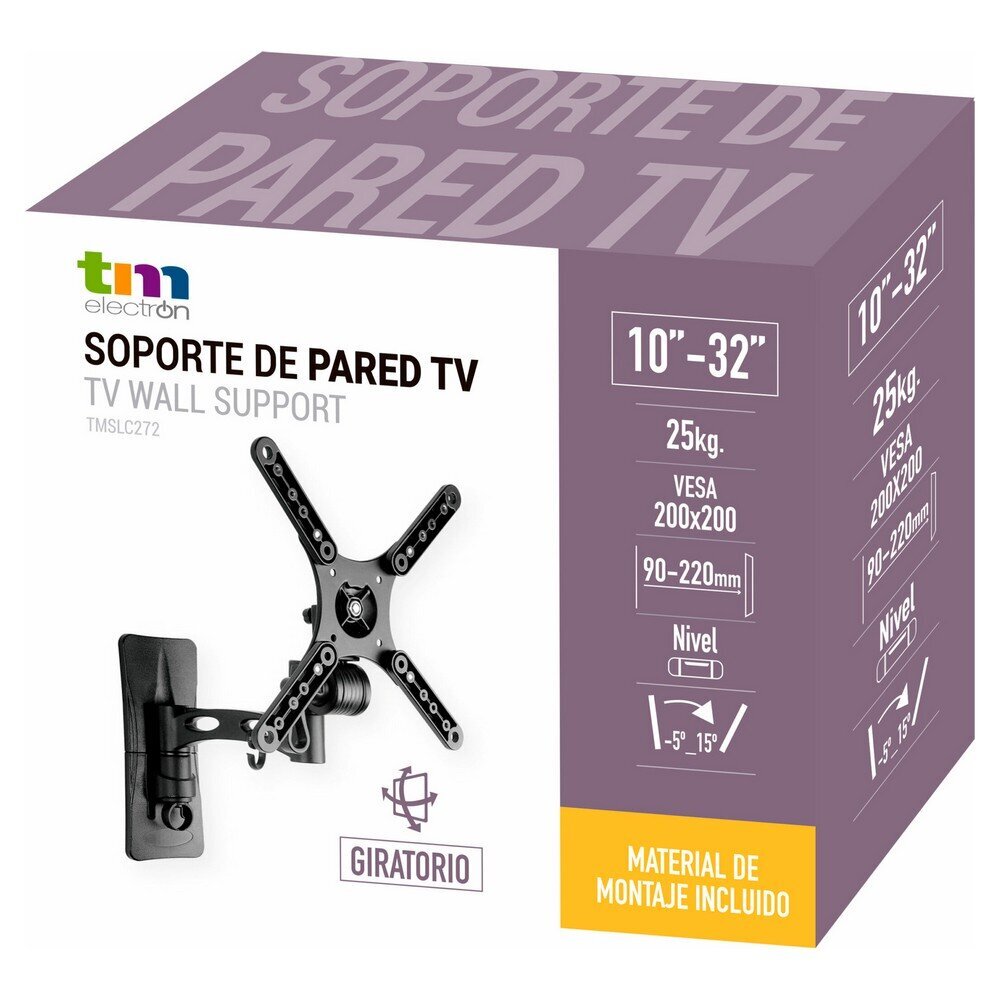 TM Electron S6501892 10-32” цена и информация | Televizorių laikikliai, tvirtinimai | pigu.lt