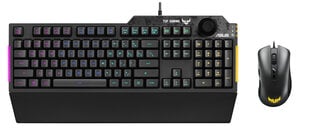 Клавиатура ASUS TUFGaming Combo K1&M3 цена и информация | Клавиатуры | pigu.lt