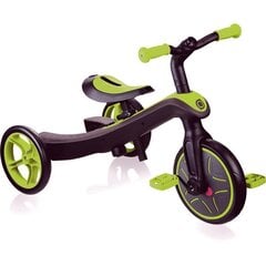 Трехколесный Globber Explorer 2в1, зеленый цена и информация | Трехколесные велосипеды | pigu.lt