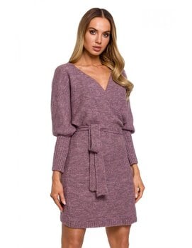 Suknelė moterims Moe M631, violetinė kaina ir informacija | Suknelės | pigu.lt