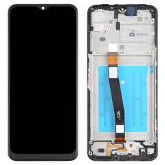 Дисплей Samsung A135 A13 4G с сенсорным экраном оригинал Black (service pack) цена и информация | Запчасти для телефонов и инструменты для их ремонта | pigu.lt