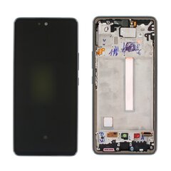 Дисплей Samsung A536 A53 5G с сенсорным экраном Awesome Black ORG цена и информация | Запчасти для телефонов и инструменты для их ремонта | pigu.lt