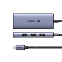 Adapteris Ugreen CM500 4-in-1, USB-C, 3x USB, 3.0 + HDMI2.1, 8K kaina ir informacija | Adapteriai, USB šakotuvai | pigu.lt