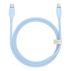 Baseus cable, USB Type C - Lightning 20W cable, 1.2 m long Jelly Liquid Silica Gel - pink цена и информация | Кабели для телефонов | pigu.lt