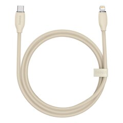 Baseus cable, USB Type C - Lightning 20W cable, 1.2 m long Jelly Liquid Silica Gel - pink цена и информация | Кабели для телефонов | pigu.lt