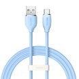 Baseus cable, USB cable - USB Type C 100W 1.2 m long Jelly Liquid Silica Gel - blue