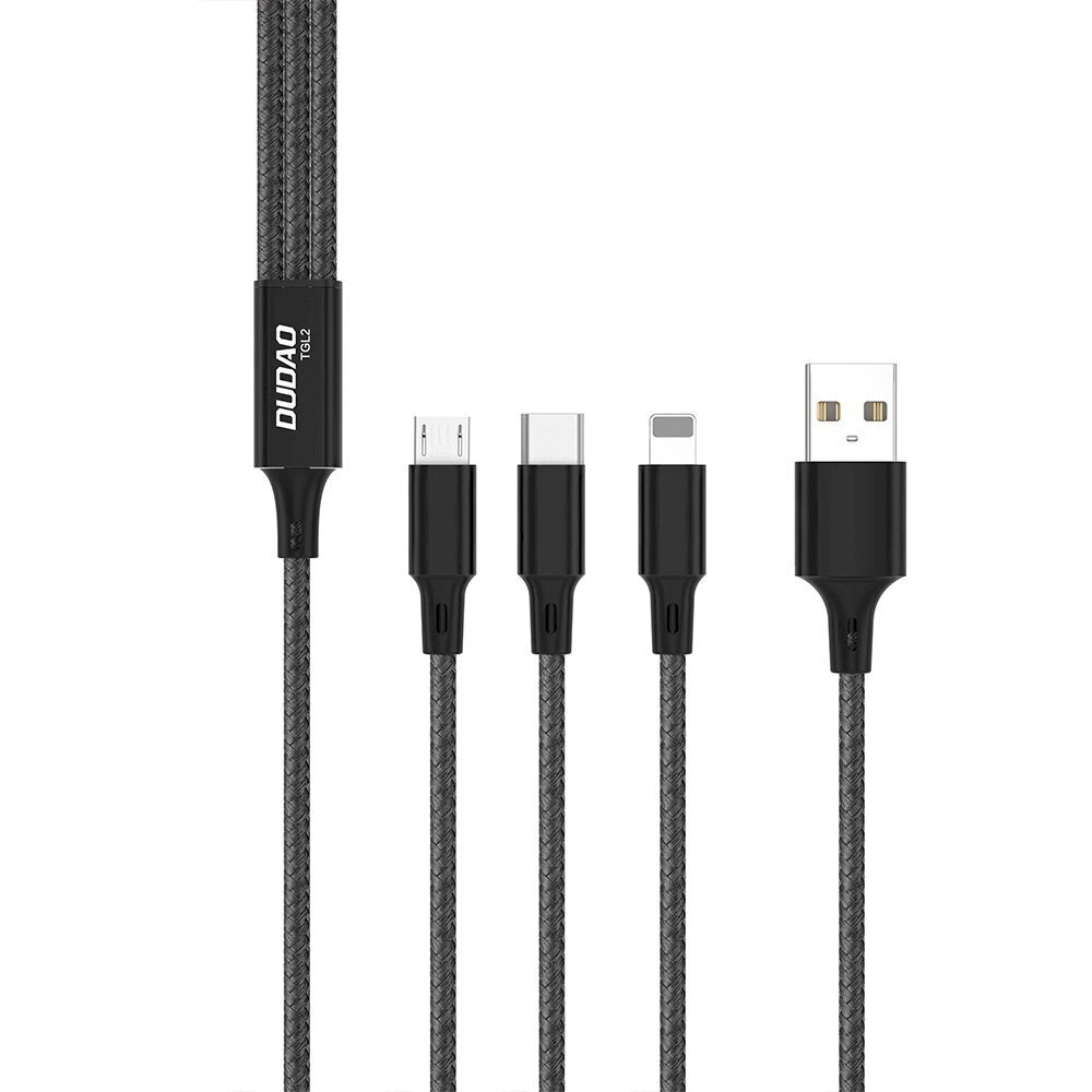 Laidas telefonui USB 3in1, USB- C, micro USB kaina ir informacija | Laidai telefonams | pigu.lt