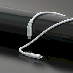 Dudao cable, USB Type C cable - USB Type C 6A 100W PD white (TGL3C) цена и информация | Кабели для телефонов | pigu.lt
