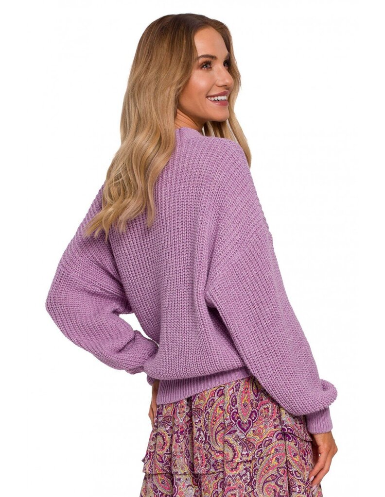 Kardiganas moterims Brandberry M598, violetinis цена и информация | Megztiniai moterims | pigu.lt