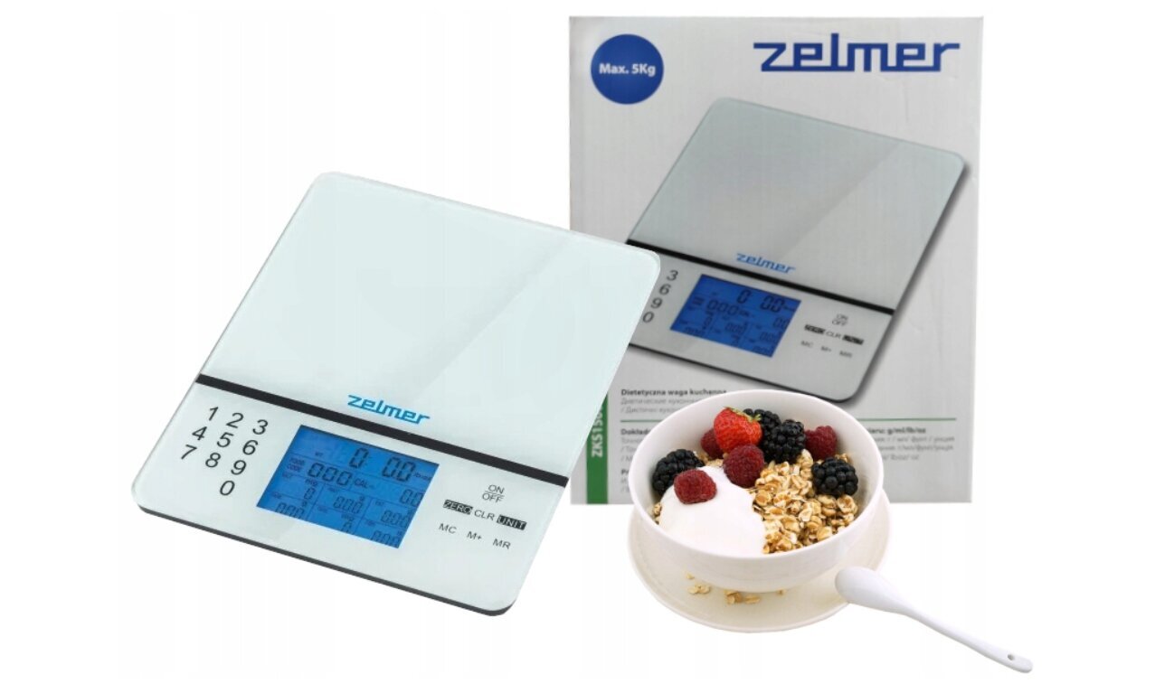 Zelmer ZKS1500N kaina ir informacija | Svarstyklės (virtuvinės) | pigu.lt