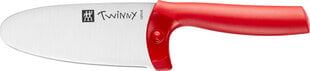 Нож поварской ZWILLING Twinny 36550-101-0 10 см, красный цена и информация | Ножи и аксессуары для них | pigu.lt