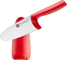 Нож поварской ZWILLING Twinny 36550-101-0 10 см, красный цена и информация | Ножи и аксессуары для них | pigu.lt