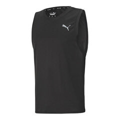 Marškinėliai vyrams Puma Run Favorite Singlet S6438943, juodi kaina ir informacija | Sportinė apranga vyrams | pigu.lt