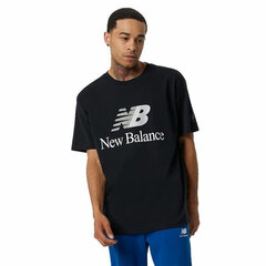 Мужская футболка с коротким рукавом New Balance Essentials Celebrate Black, чёрная S6439241 цена и информация | Мужская спортивная одежда | pigu.lt