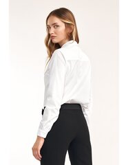 Marškiniai moterims Nife, balti kaina ir informacija | Palaidinės, marškiniai moterims | pigu.lt