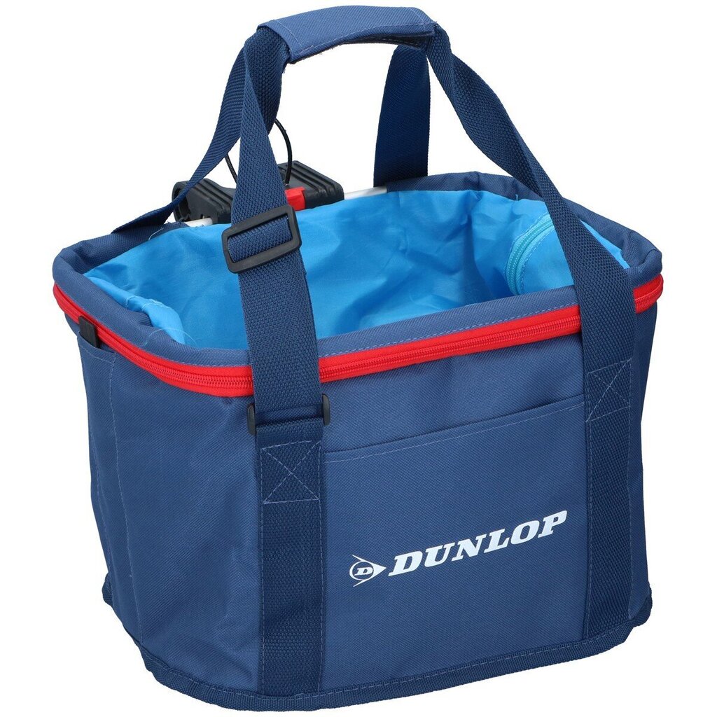 Dviračio krepšys ant vairo Dunlop, 15 l kaina ir informacija | Krepšiai, telefonų laikikliai | pigu.lt