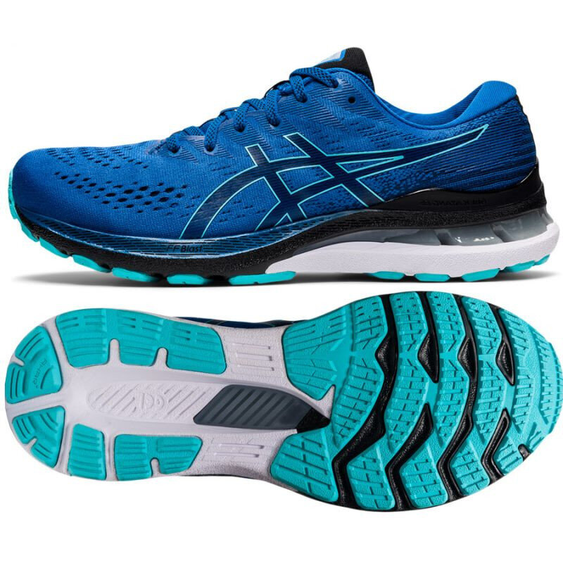 Sportiniai batai vyrams Asics Gel Kayano 28 M 1011B189 402, mėlyni kaina ir informacija | Kedai vyrams | pigu.lt