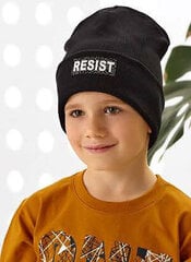 Kepurė berniukams, juoda kaina ir informacija | Kepurės, pirštinės, šalikai berniukams | pigu.lt