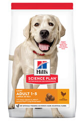 Корм для собак Hill's Sience Plan Light Large Breed Adult с курицей, 18 кг цена и информация |  Сухой корм для собак | pigu.lt