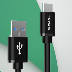 Кабель для зарядки данных Dudao USB/micro USB 3A 1 м, белый (L1M) цена и информация | Кабели для телефонов | pigu.lt