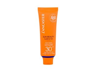 Kremas nuo saulės veidui Lancaster Sun Beauty Face Cream SPF30, 50ml kaina ir informacija | Kremai nuo saulės | pigu.lt