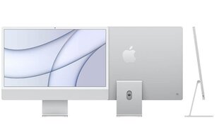 Apple iMac 24” M1 8/256ГБ Silver SWE MGPC3KS/A цена и информация | Стационарные компьютеры | pigu.lt