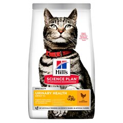 Корм для кошек Hill's Science Plan Adult Urinary Health с курицей, 3 кг цена и информация | Сухой корм для кошек | pigu.lt