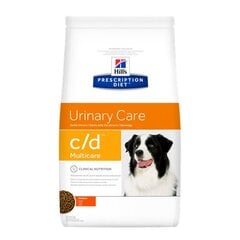 Hill's PRESCRIPTION DIET c/d Multicare Canine sausas maistas šunims su vištiena, 4 kg kaina ir informacija | Sausas maistas šunims | pigu.lt