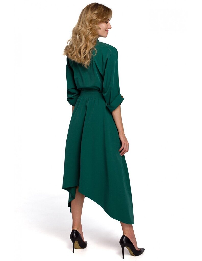 Suknelė moterims Makover K086, žalia kaina ir informacija | Suknelės | pigu.lt