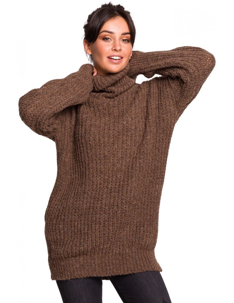 Megztinis moterims BeKnit BK030, rudas цена и информация | Megztiniai moterims | pigu.lt