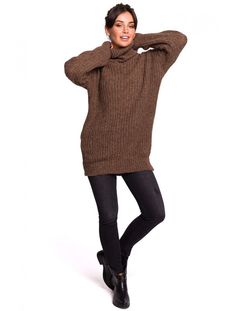 Megztinis moterims BeKnit BK030, rudas цена и информация | Megztiniai moterims | pigu.lt