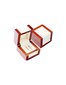 JK Box Lengva medinė dėžutė žiedui ar auskarams DN-2 / NA / A20 kaina ir informacija | Dovanų pakavimo priemonės | pigu.lt