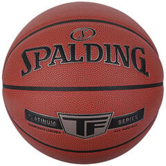 Баскетбольный мяч Spalding Platinum TF Ball 76855Z, 7 размер цена и информация | Баскетбольные мячи | pigu.lt