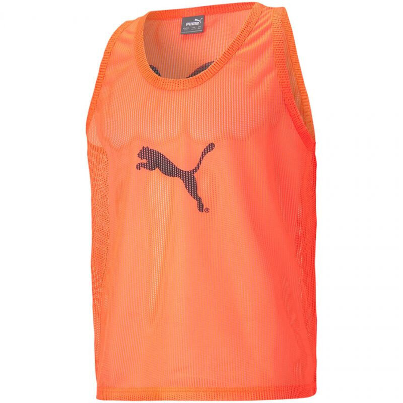 Marškinėliai vyrams Puma Bib Fluo M 657251, oranžiniai цена и информация | Sportinė apranga vyrams | pigu.lt
