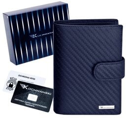 Vyriška odinė piniginė su apsauga nuo vagystės kaina ir informacija | Vyriškos piniginės, kortelių dėklai | pigu.lt