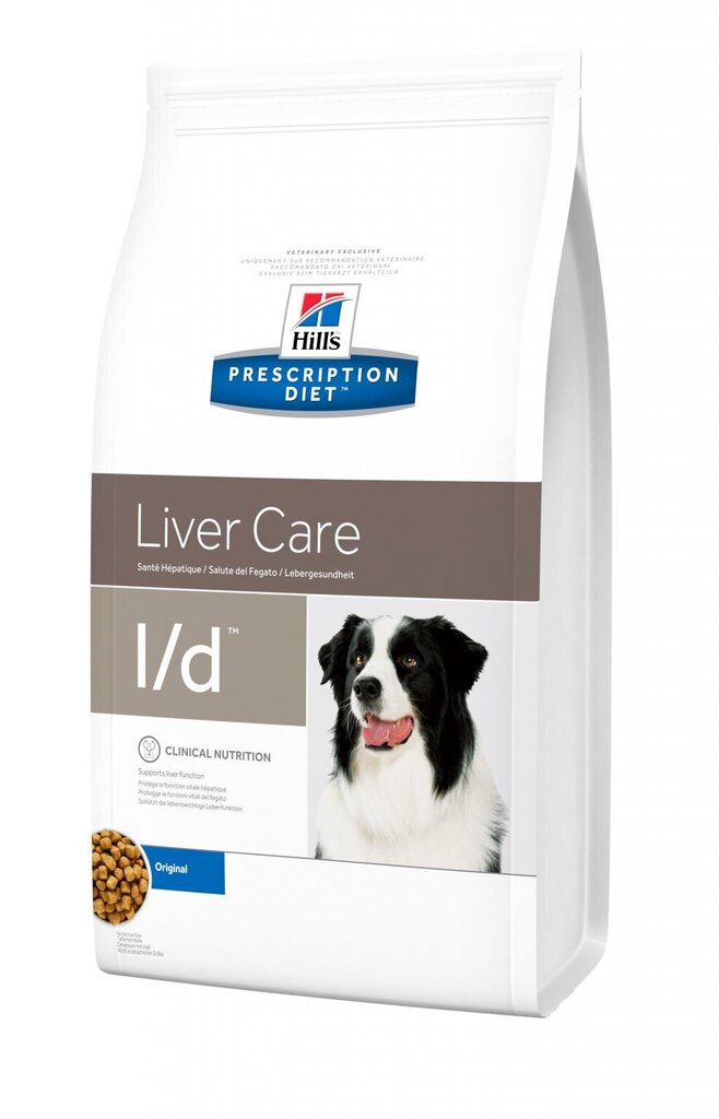 Hill's Prescription Diet Canine l/d sausas maistas šunims, 4 kg kaina ir informacija | Sausas maistas šunims | pigu.lt