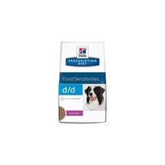 Hill's Prescription Diet d/d Canine Duck & Rice сухой корм для собак с уткой и рисом, аллергия, 3 кг цена и информация |  Сухой корм для собак | pigu.lt