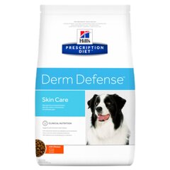 Hill's Prescription Diet Derm Defense Canine sausas maistas šunims su vištiena, 12 kg kaina ir informacija | Sausas maistas šunims | pigu.lt