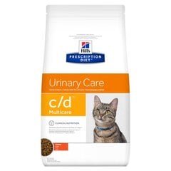 Hill's PRESCRIPTION DIET c/d Multicare Feline sausas kačių maistas su vištiena, 1,5 kg kaina ir informacija | Sausas maistas katėms | pigu.lt