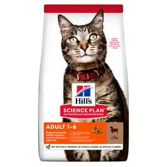 Корм для кошек Hill's Science Plan Adult с бараниной, 0,3 кг цена и информация | Сухой корм для кошек | pigu.lt