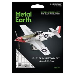 Metalinis 3D konstruktorius P-51D Mustang Sweet Arlene цена и информация | Конструкторы и кубики | pigu.lt
