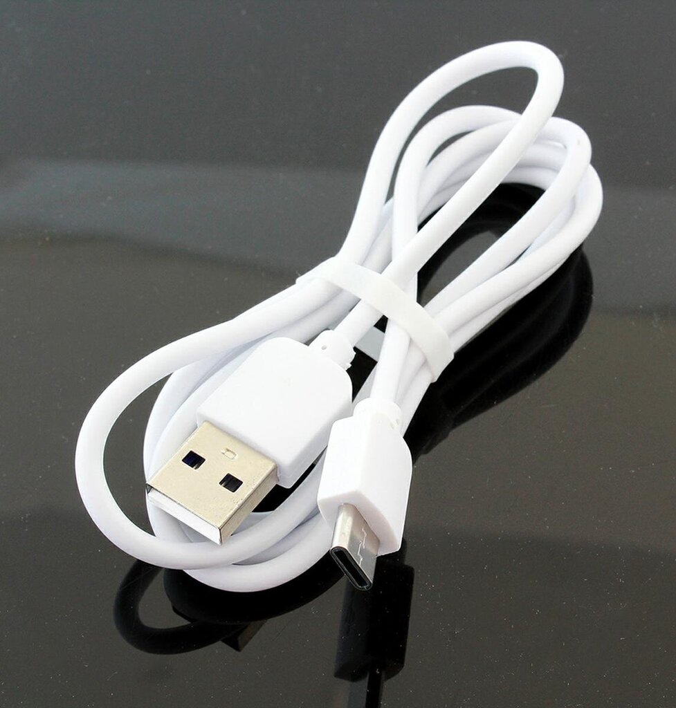 KK21K Kabelis USB Type-C 1m baltas kaina ir informacija | Kabeliai ir laidai | pigu.lt