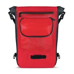 Wozinsky waterproof backpack bicycle bag 2in1 23l red (WBB31RE) цена и информация | Велорюкзаки | pigu.lt