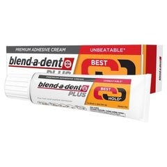 Клей для зубных протезов BLEND-A-DENT PREMIUM PLUS, 40 г цена и информация | Зубные щетки, пасты | pigu.lt