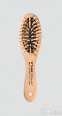 Щетка для волос деревянная 7-рядная TITANIA  цена и информация | Расчески, щетки для волос, ножницы | pigu.lt