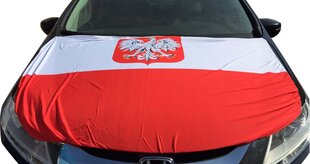 Vėliava mašinai Enero „Lenkija“ цена и информация | Флаги и аксессуары к ним | pigu.lt