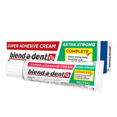 Kremas protezams Blend-A-Dent Extra Stark Neutral, 47 g kaina ir informacija | Dantų šepetėliai, pastos | pigu.lt