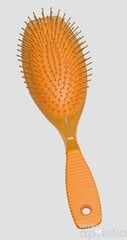 Щетка для волос с резиновой ручкой TITANIA, 11 рядов цена и информация | Расчески, щетки для волос, ножницы | pigu.lt
