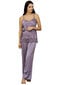 Atlasinė pižama moterims Lega SP04, violetinė kaina ir informacija | Naktiniai, pižamos moterims | pigu.lt