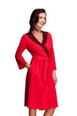 Хлопковый халат Lega HL02, красная цена и информация | Женские халаты | pigu.lt